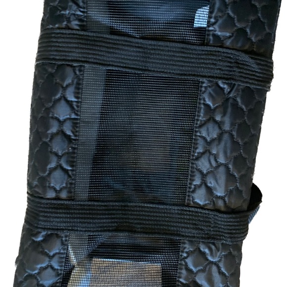 Sherpa Original Deluxe 19x11.75x11.5 Pet Carrier Black Lattice Large - Picture 12 of 13